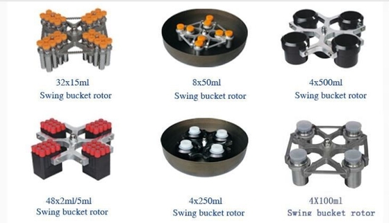 LED / LCD Display 6×500ml Centrifuge Used In Pharmaceutical Industry