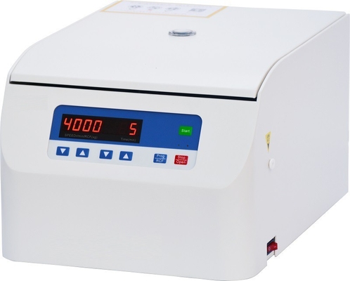 4000 rpm Benchtop Low Speed Centrifuge Machine Max 6*50ml