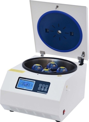 4x400ml Low Speed Benchtop Centrifuge Biosafe Low Noise and UV technology