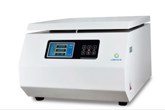 TD5B Low Speed Centrifuge 6000r/Min with Automatic Rotor Identification Function and RCF in Operation