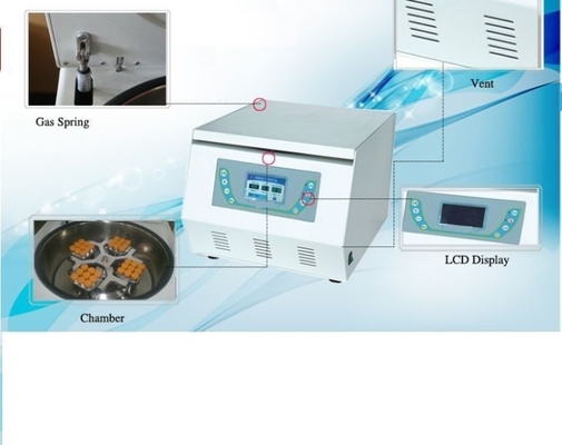 Microprocessor Control 6000r/Min Medical Centrifuge Machine