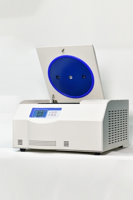 Large Capacity Laboratory High Speed Refrigerated Centrifuge 4*750ml with Adjustable Speed and Low Noise
